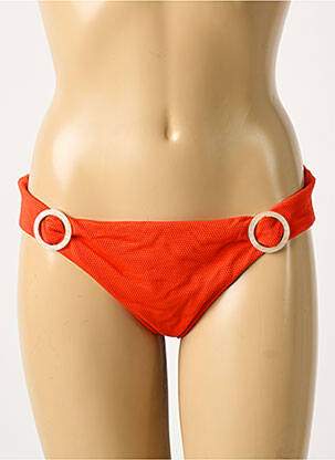 Bas de maillot de bain stretch culotte orange AUBADE femme