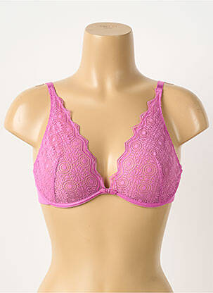 Soutien-gorge légère et transparente haut soutien-gorge emboitant rose PASSIONATA femme