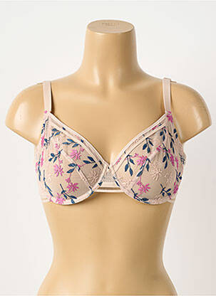 Soutien-gorge effet matière satinée haut soutien-gorge emboitant chair PASSIONATA femme