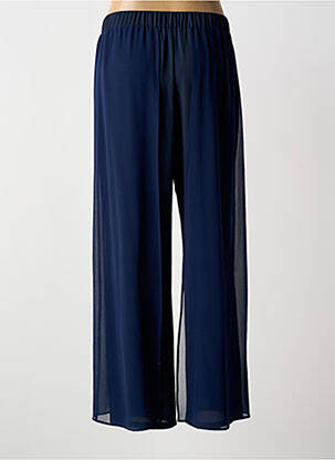 Pantalon large tissage crêpe taille normale bleu GREGORY PAT femme