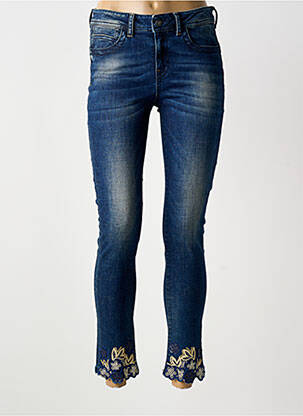 Jeans coupe slim stretch taille normale bleu MERI & ESCA femme