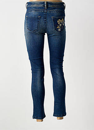Jeans coupe slim stretch taille normale bleu MERI & ESCA femme
