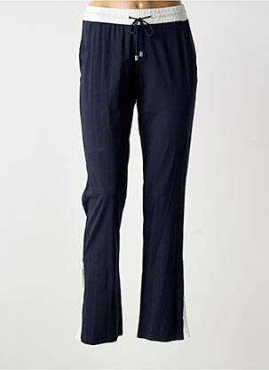 Pantalon droit stretch taille normale bleu MERI & ESCA femme