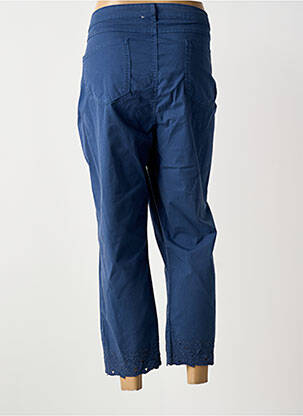 Pantalon 7/8 stretch taille normale bleu MERI & ESCA femme