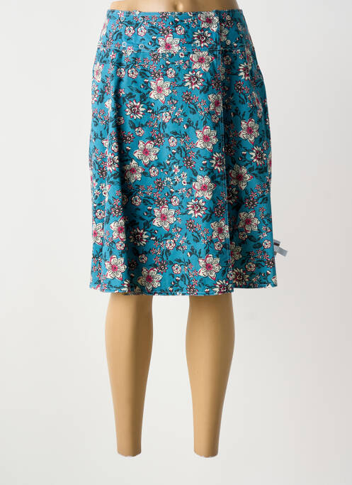 Jupe mi-longue orange GUY DUBOUIS femme