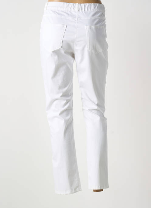 Pantalon 7/8 blanc GUY DUBOUIS femme
