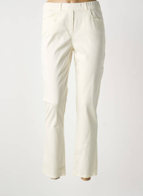 Pantalon slim blanc GUY DUBOUIS femme