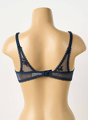Soutien-gorge légère et transparente haut soutien-gorge emboitant bleu PASSIONATA femme