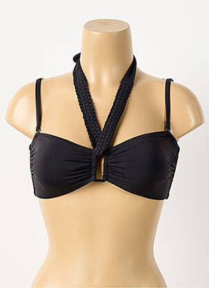 Haut de maillot de bain stretch haut bandeau noir AUBADE femme