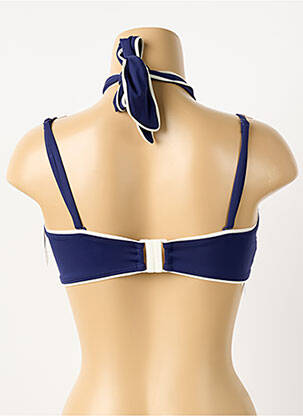 Haut de maillot de bain stretch haut bandeau bleu AUBADE femme