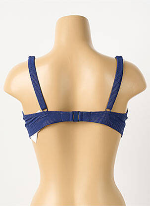 Haut de maillot de bain stretch haut soutien-gorge balconnet bleu SIMONE PERELE femme