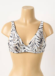 Haut de maillot de bain stretch haut soutien-gorge balconnet beige AUBADE femme