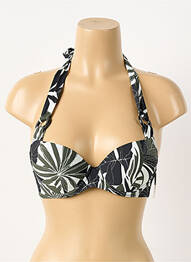 Haut de maillot de bain stretch haut soutien-gorge push-up vert AUBADE femme