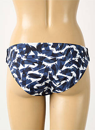 Bas de maillot de bain imprimé fantaisie culotte bleu SIMONE PERELE femme