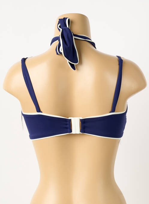 Haut de maillot de bain bleu AUBADE femme
