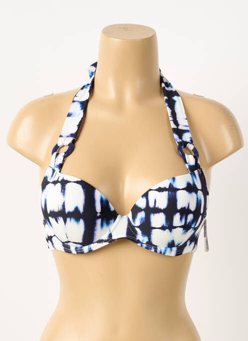 Haut de maillot de bain bleu AUBADE femme