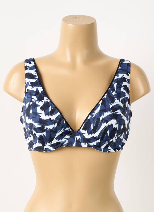 Haut de maillot de bain bleu SIMONE PERELE femme