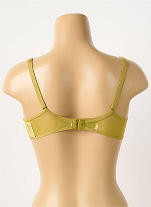 Soutien-gorge effet matière satinée haut soutien-gorge moulé vert PASSIONATA femme