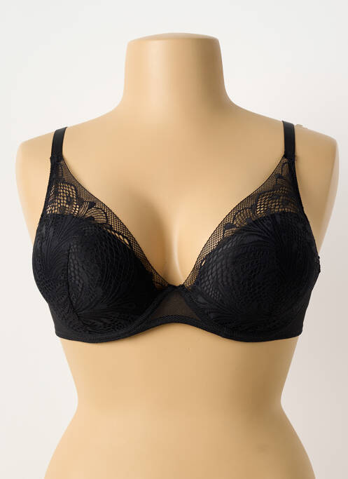 Soutien-gorge tissage dentelle haut soutien-gorge emboitant noir PASSIONATA femme