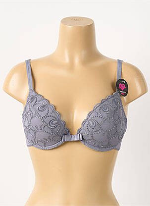 Soutien-gorge légère et transparente haut soutien-gorge moulé gris PASSIONATA femme