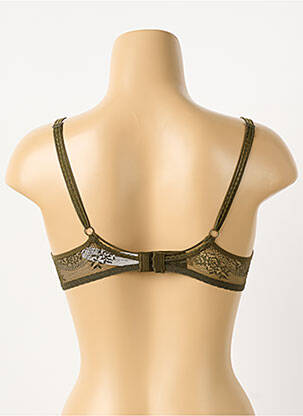 Soutien-gorge effet matière satinée haut soutien-gorge moulé vert PASSIONATA femme