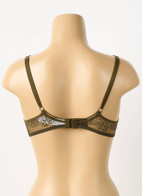 Soutien-gorge effet matière satinée haut soutien-gorge moulé vert PASSIONATA femme