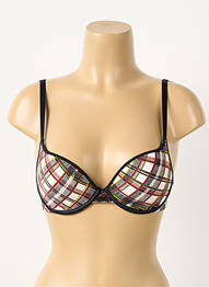 Soutien-gorge effet matière satinée haut soutien-gorge push-up rouge PASSIONATA femme