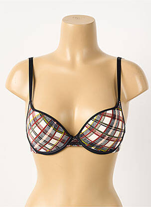 Soutien-gorge effet matière satinée haut soutien-gorge push-up rouge PASSIONATA femme
