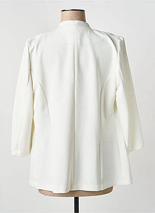 Veste casual poches blanc GUY DUBOUIS femme