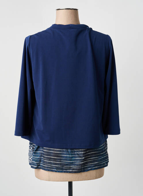 Top bleu GUY DUBOUIS femme