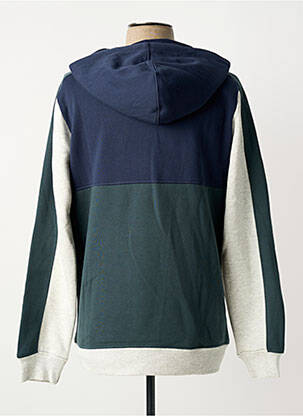 Sweat-shirt à capuche broderie manches longues bleu LEE COOPER homme