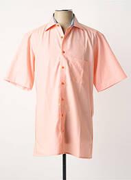 Chemise manches courtes poches rose OLYMP homme