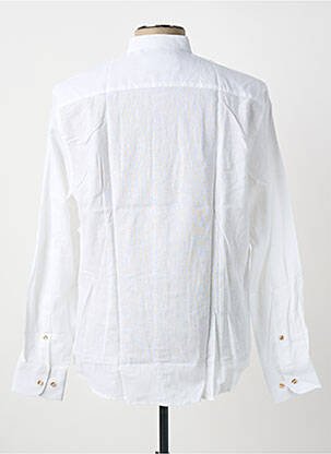 Chemise manches longues poches blanc SEA BARRIER homme