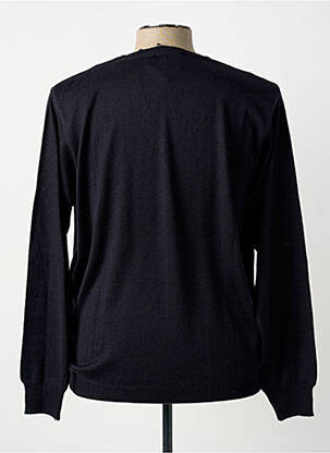 Pull col v manches longues bleu GS CLUB homme