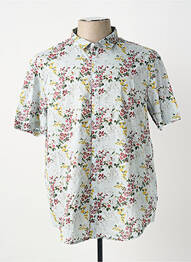 Chemise manches courtes coupe droite bleu LEE COOPER homme