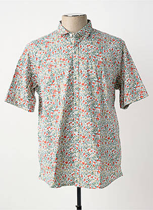 Chemise manches courtes coupe droite vert LEE COOPER homme