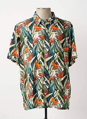 Chemise manches courtes coupe droite vert LEE COOPER homme