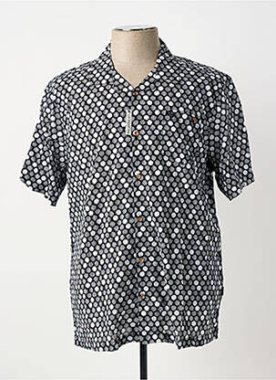 Chemise manches courtes poches noir LEE COOPER homme
