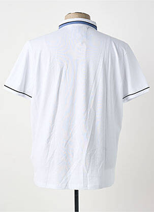 Polo coupe droite manches courtes blanc CAPTEN homme
