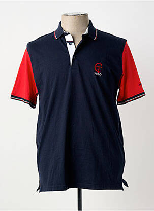 Polo bleu CAP 10 TEN homme