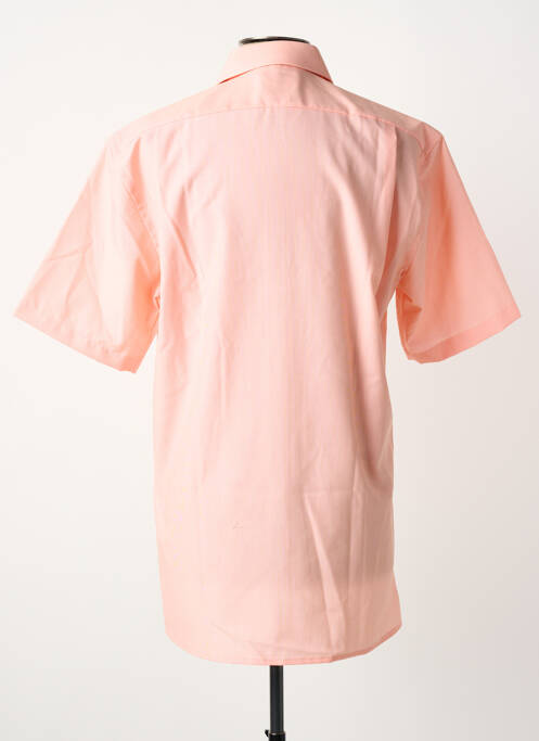 Chemise manches courtes poches rose OLYMP homme