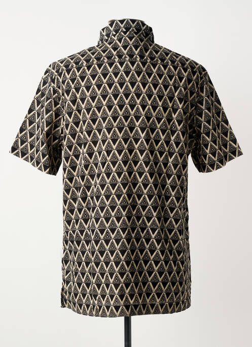 Chemise manches courtes coupe droite noir LEE COOPER homme