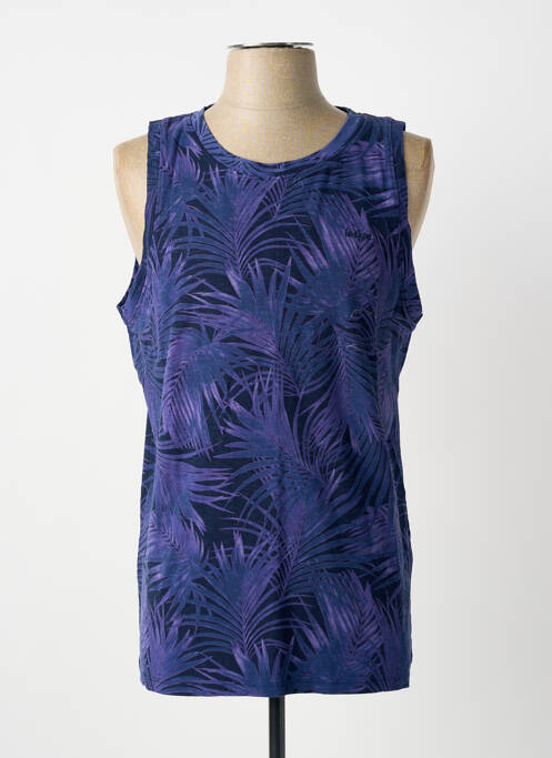 Débardeur coupe droite sans manche violet LEE COOPER homme