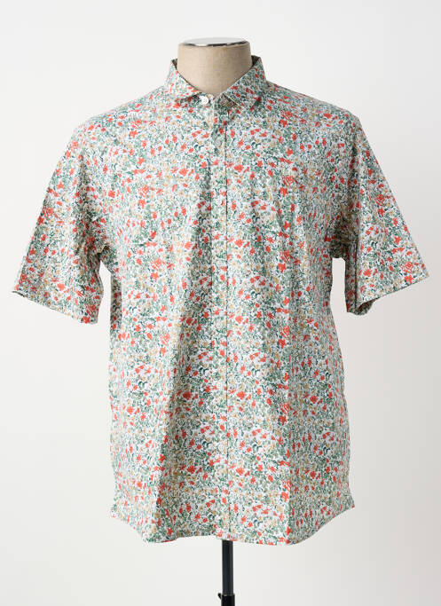 Chemise manches courtes coupe droite vert LEE COOPER homme