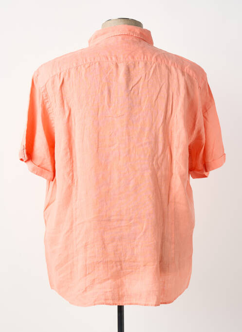 Chemise manches courtes poches rose DELAHAYE homme