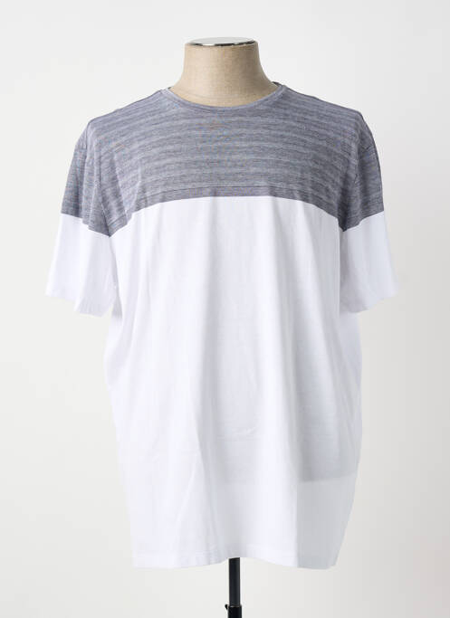 T-shirt stretch manches courtes blanc COFOX homme