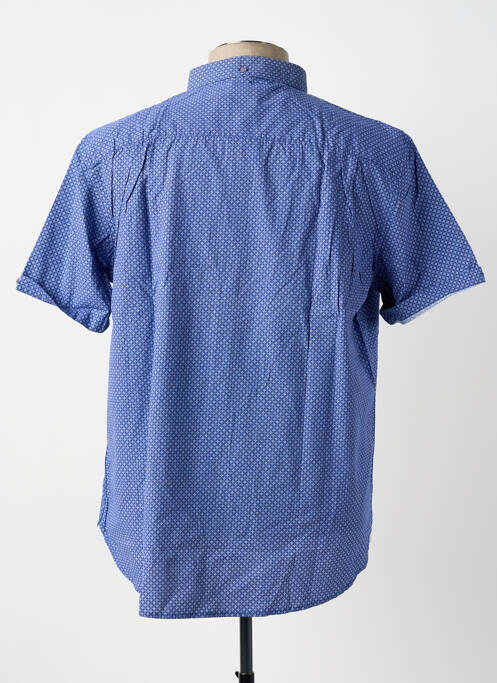 Chemise manches courtes bleu PETER COFOX homme