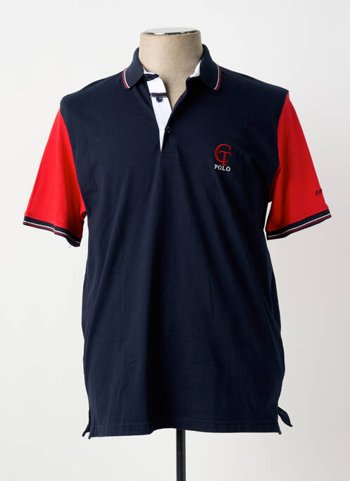 Polo bleu CAP 10 TEN homme