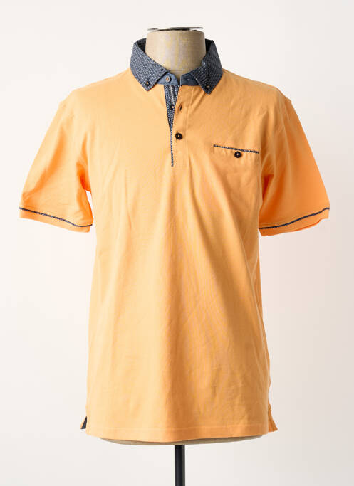Polo orange PETER COFOX homme