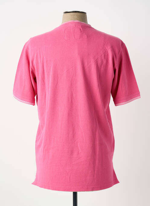 T-shirt rose PETER COFOX homme
